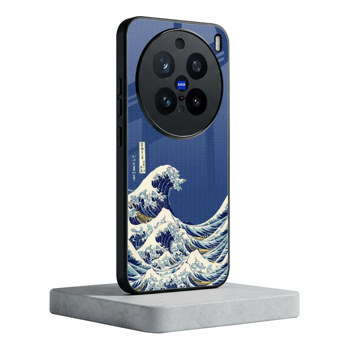 Waves vivo x200 pro mobile cover | shockproof glass phone case