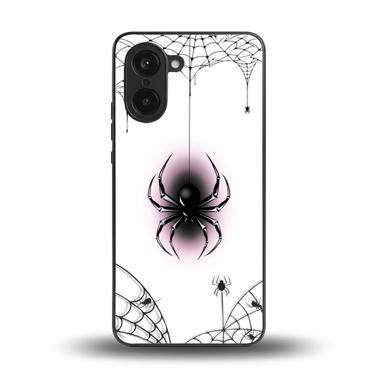 Webbed Wonder back phone cover | glass case for oneplus nord ce5 5g