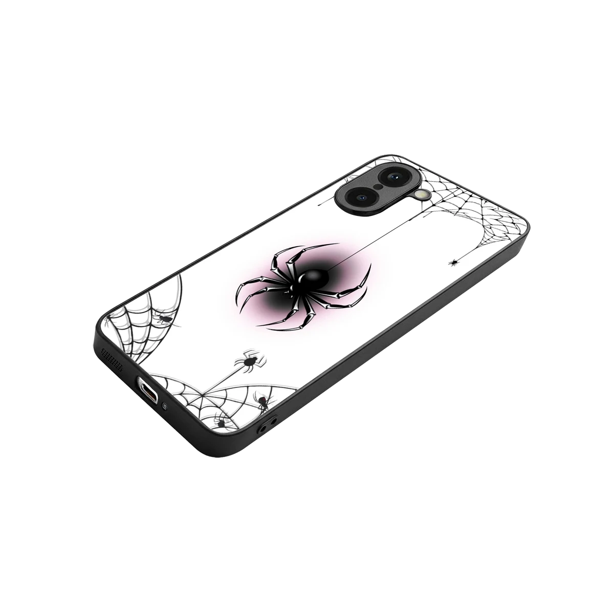 Webbed Wonder stylish phone case for oneplus nord ce5 5g | glossy glass and slim fit