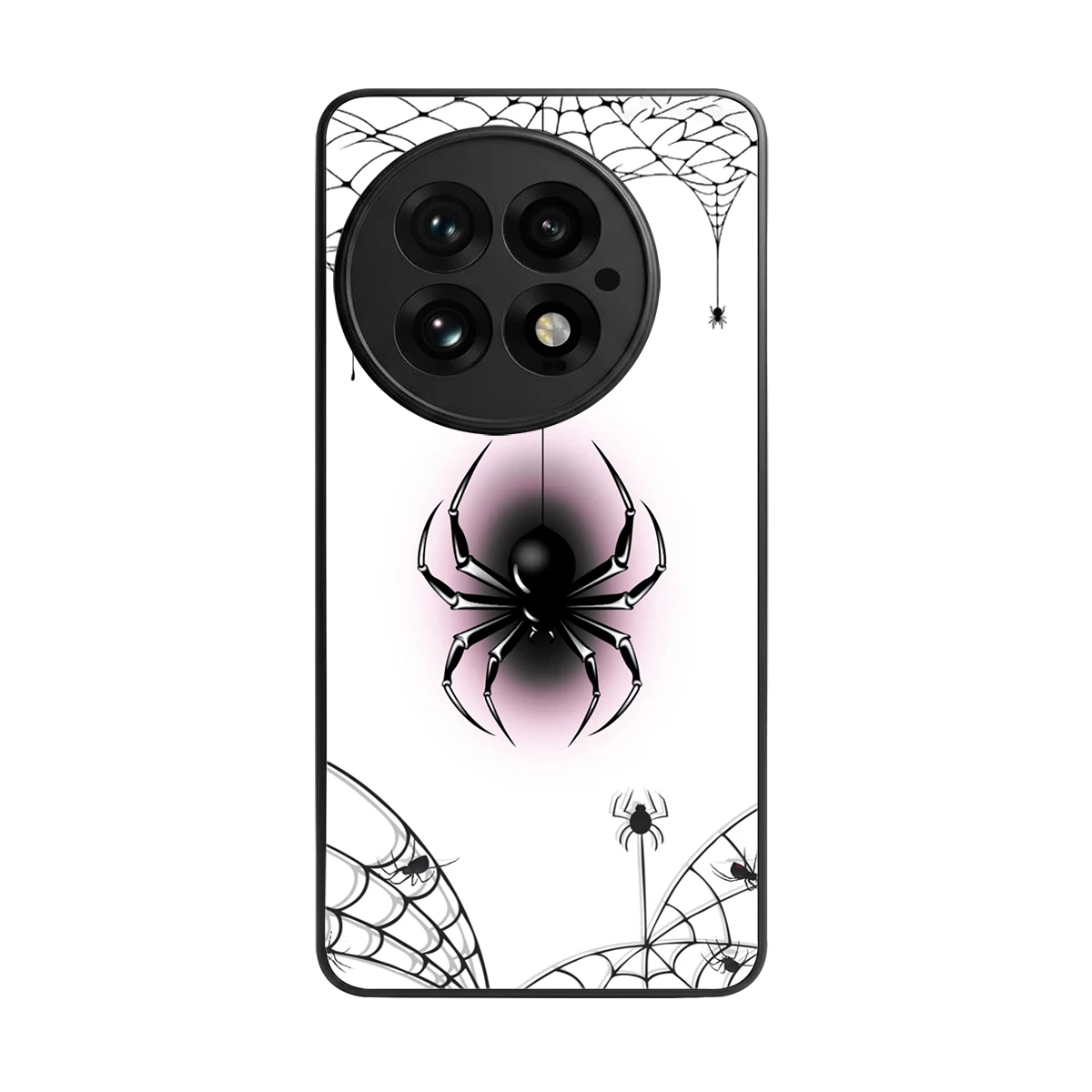 Webbed Wonder back phone cover | glass case for oneplus 13