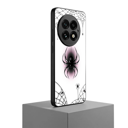 Webbed Wonder oneplus 13 mobile cover | shockproof glass phone case