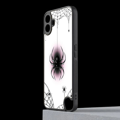Webbed Wonder cmf nothing phone 1 mobile cover | shockproof glass phone case