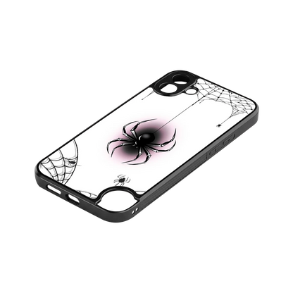 Webbed Wonder stylish phone case for cmf nothing phone 1 | glossy glass and slim fit