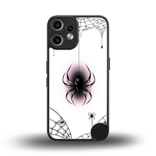 Webbed Wonder back phone cover | glass case for cmf nothing phone 2 pro