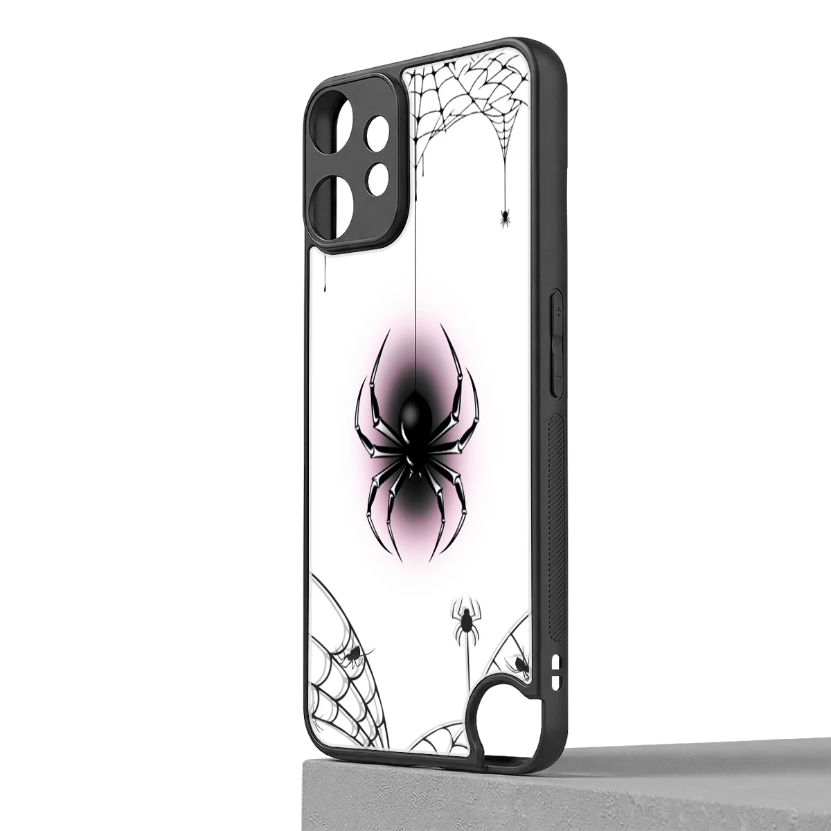 Webbed Wonder cmf nothing phone 2 pro mobile cover | shockproof glass phone case