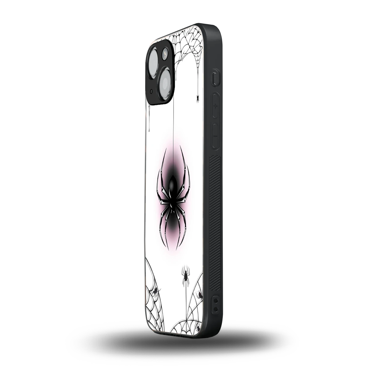 Webbed Wonder iphone 13 mini mobile cover | shockproof glass phone case