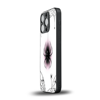 Webbed Wonder iphone 13 pro mobile cover | shockproof glass phone case