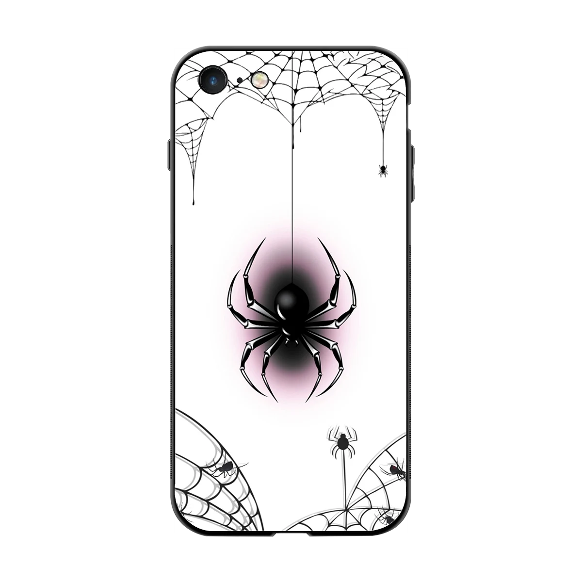 Webbed Wonder back phone cover | glass case for iphone 7