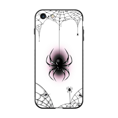 Webbed Wonder back phone cover | glass case for iphone 7