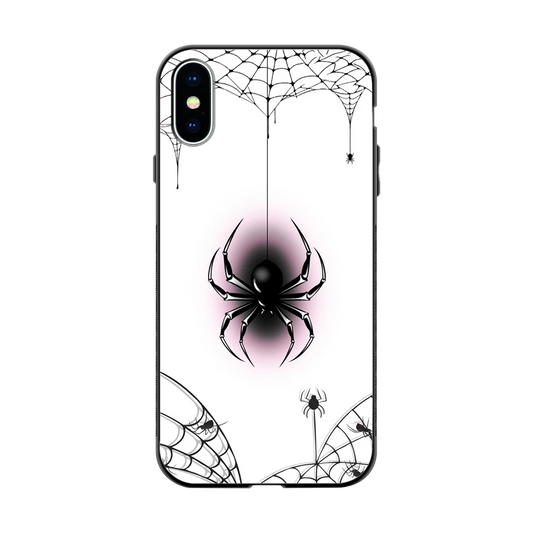 Webbed Wonder back phone cover | glass case for iphone xs