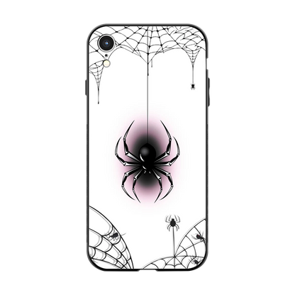 Webbed Wonder back phone cover | glass case for iphone xr