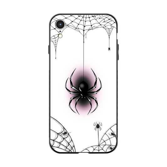 Webbed Wonder back phone cover | glass case for iphone xr