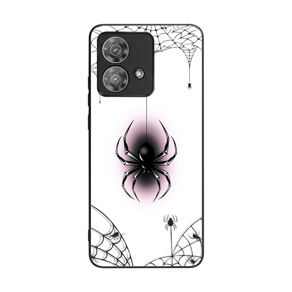 Webbed Wonder back phone cover | glass case for motorola edge 40 neo 5g