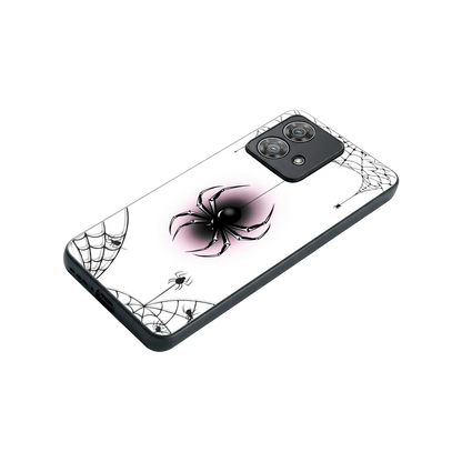 Webbed Wonder stylish phone case for motorola edge 40 neo 5g | glossy glass and slim fit