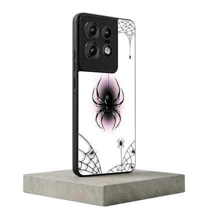 Webbed Wonder motorola edge 50 pro mobile cover | shockproof glass phone case
