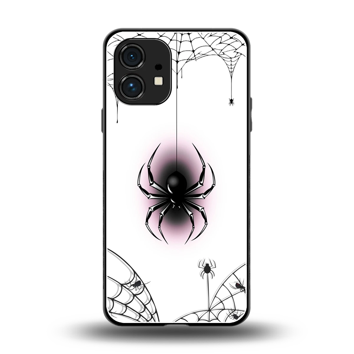Webbed Wonder back phone cover | glass case for nothing phone 1