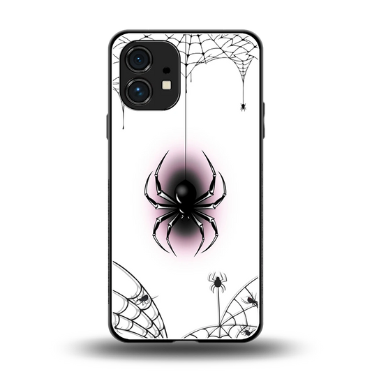 Webbed Wonder back phone cover | glass case for nothing phone 1
