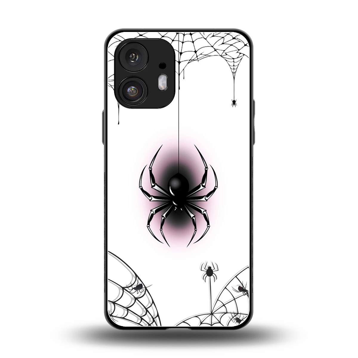 Webbed Wonder back phone cover | glass case for nothing phone 2