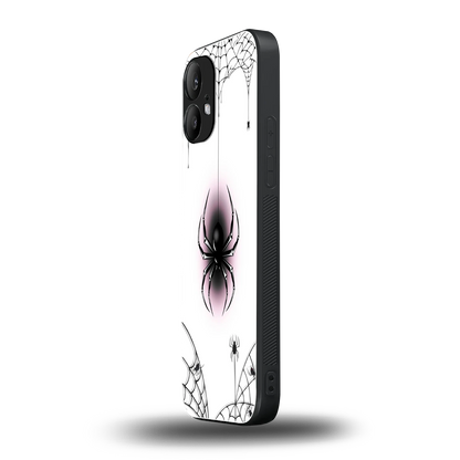 Webbed Wonder nothing phone 2 mobile cover | shockproof glass phone case