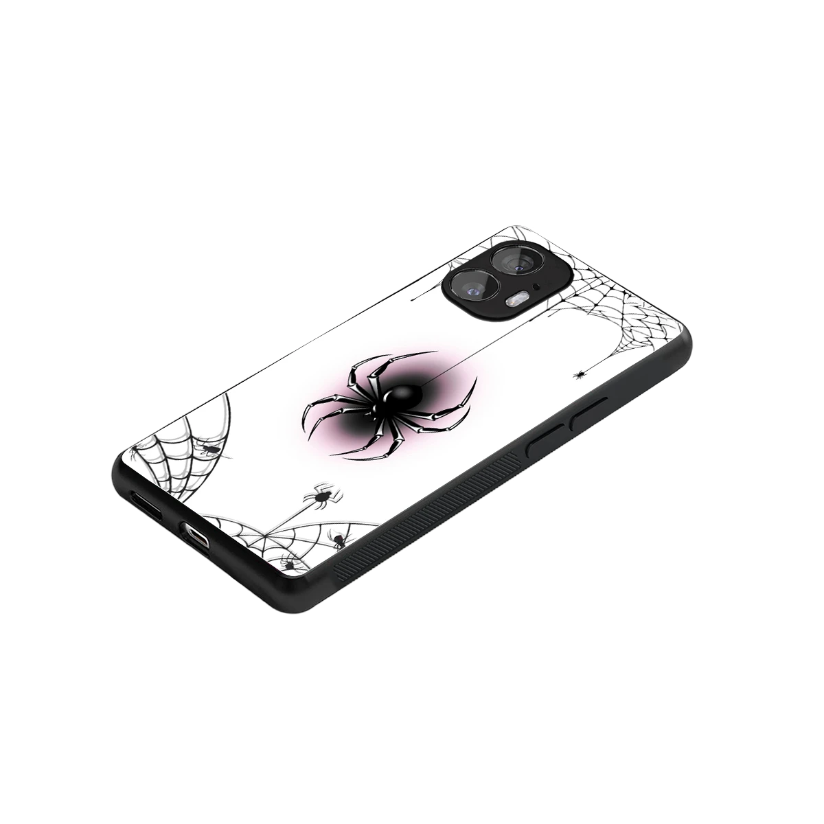 Webbed Wonder stylish phone case for nothing phone 2 | glossy glass and slim fit