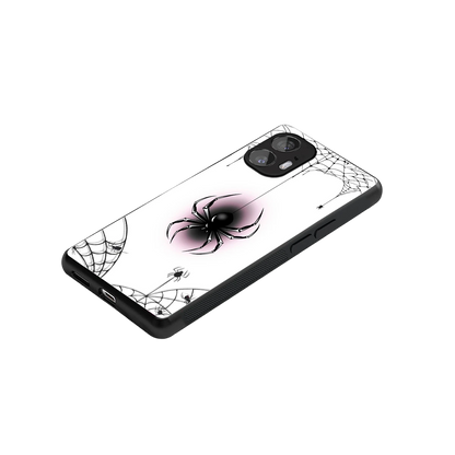 Webbed Wonder stylish phone case for nothing phone 2 | glossy glass and slim fit