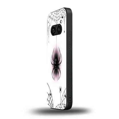 Webbed Wonder nothing phone 2a mobile cover | shockproof glass phone case