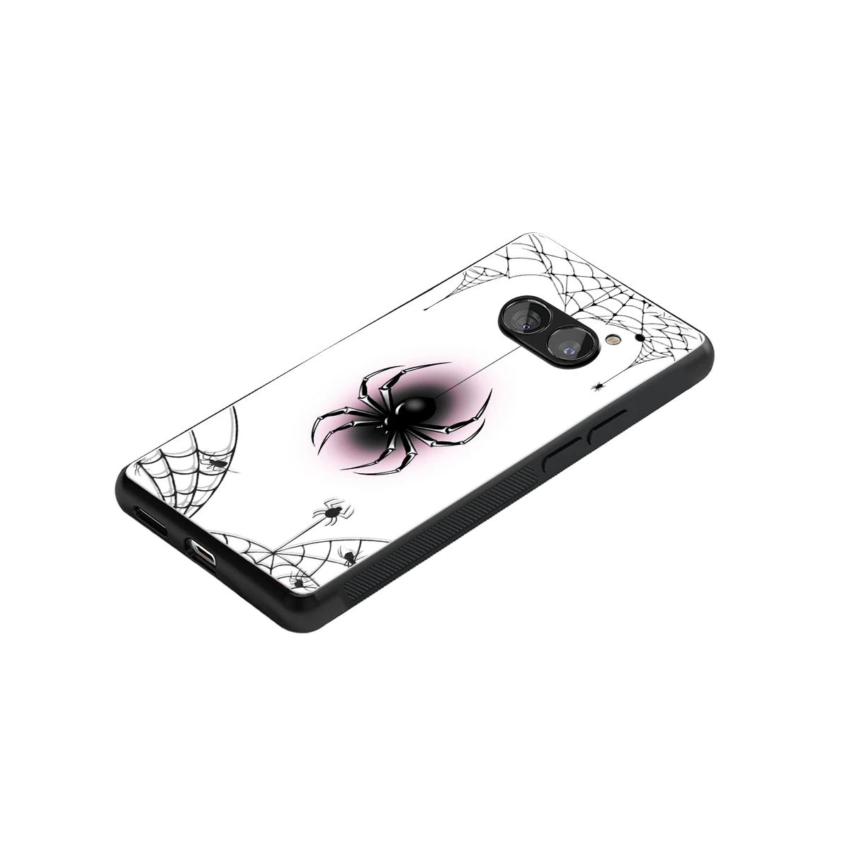 Webbed Wonder stylish phone case for nothing phone 2a | glossy glass and slim fit