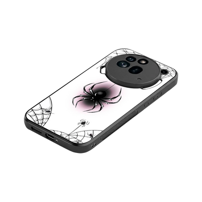 Webbed Wonder stylish phone case for nothing phone 3a pro | glossy glass and slim fit