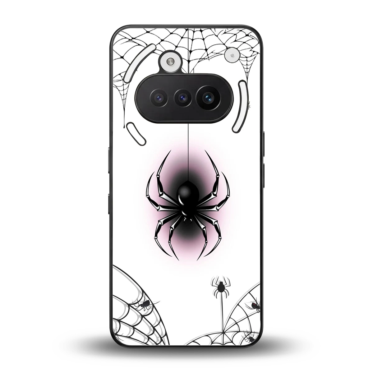 Webbed Wonder back phone cover | glass case for nothing phone 3a