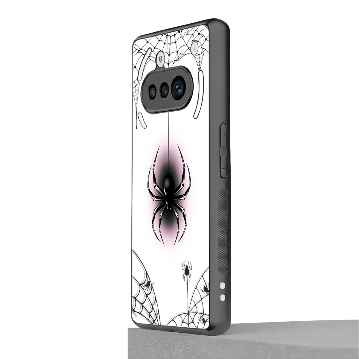 Webbed Wonder nothing phone 3a mobile cover | shockproof glass phone case