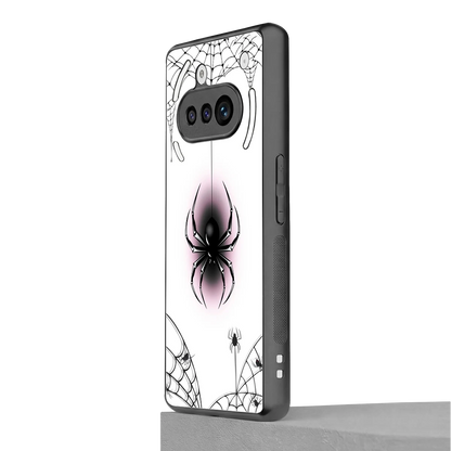 Webbed Wonder nothing phone 3a mobile cover | shockproof glass phone case