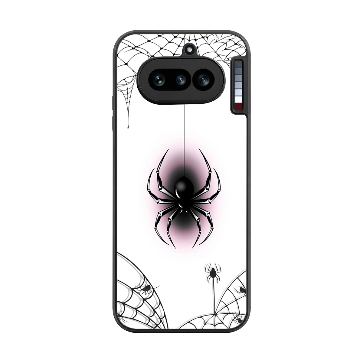 Webbed Wonder back phone cover | glass case for nothing phone 4a