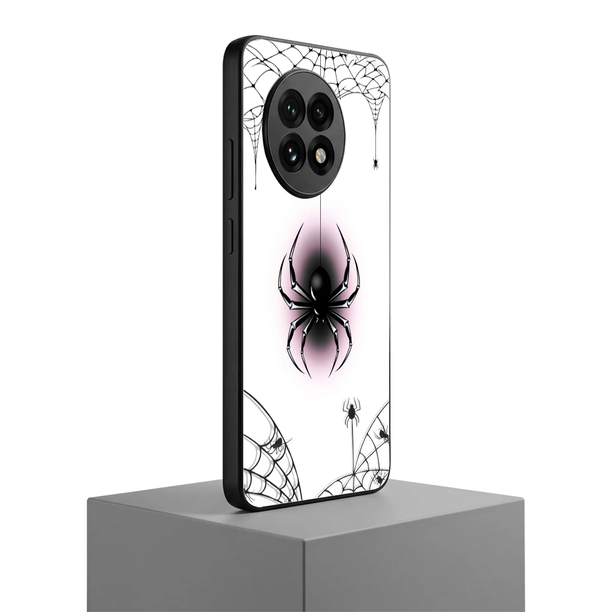 Webbed Wonder oneplus 13r mobile cover | shockproof glass phone case