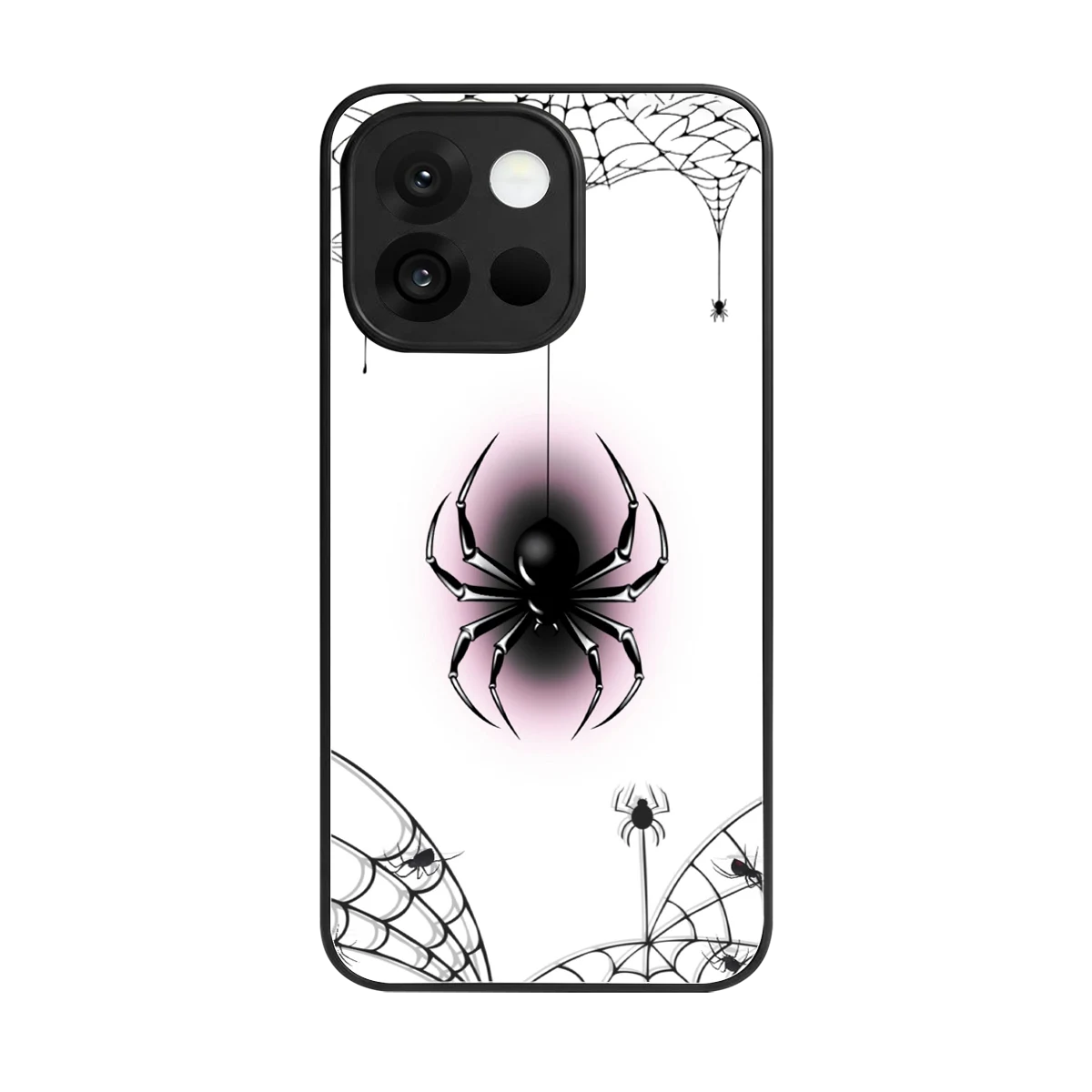 Webbed Wonder back phone cover | glass case for oneplus 13s