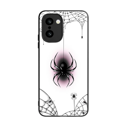 Webbed Wonder back phone cover | glass case for oneplus 15r