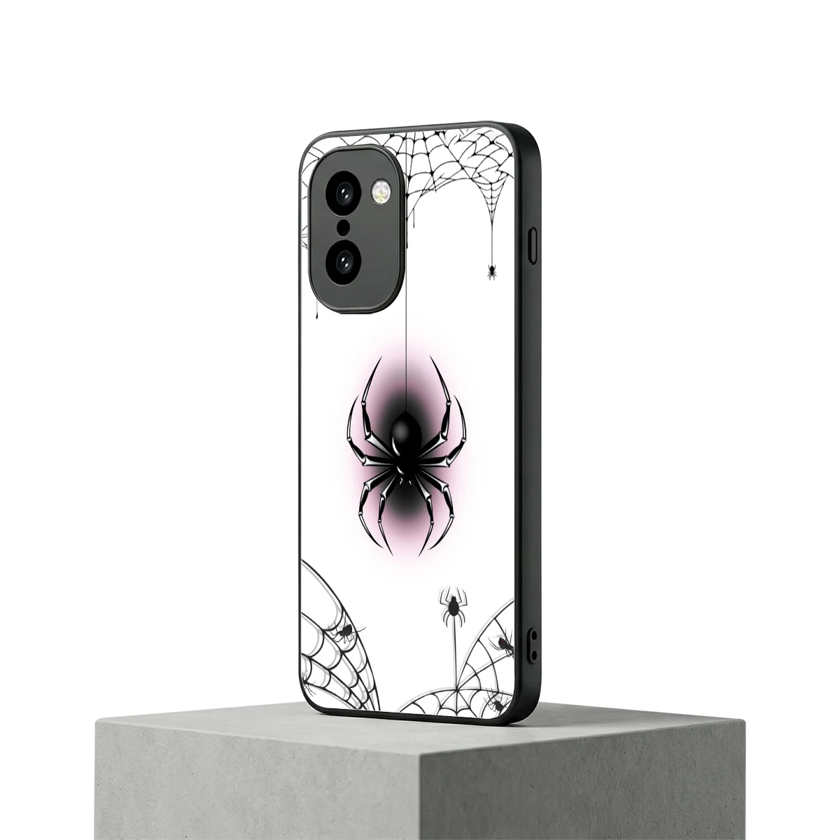 Webbed Wonder oneplus 15r mobile cover | shockproof glass phone case