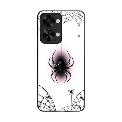 Webbed Wonder back phone cover | glass case for oneplus nord 2t