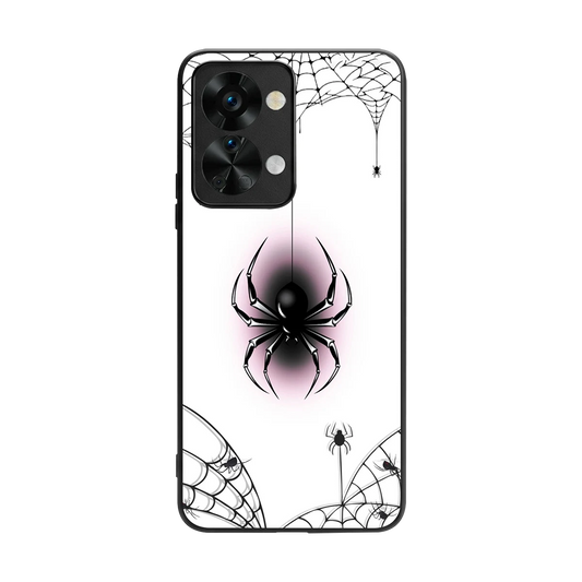 Webbed Wonder back phone cover | glass case for oneplus nord 2t