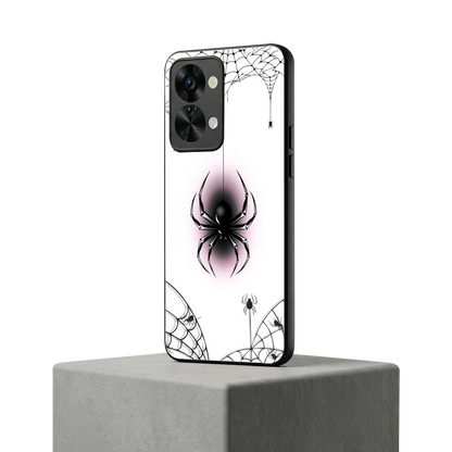 Webbed Wonder oneplus nord 2t mobile cover | shockproof glass phone case