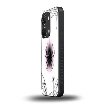 Webbed Wonder oneplus nord 3 mobile cover | shockproof glass phone case