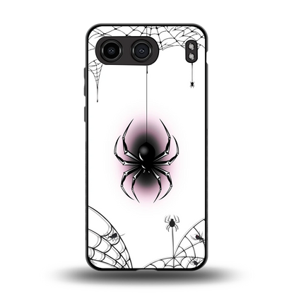 Webbed Wonder back phone cover | glass case for oneplus nord 4