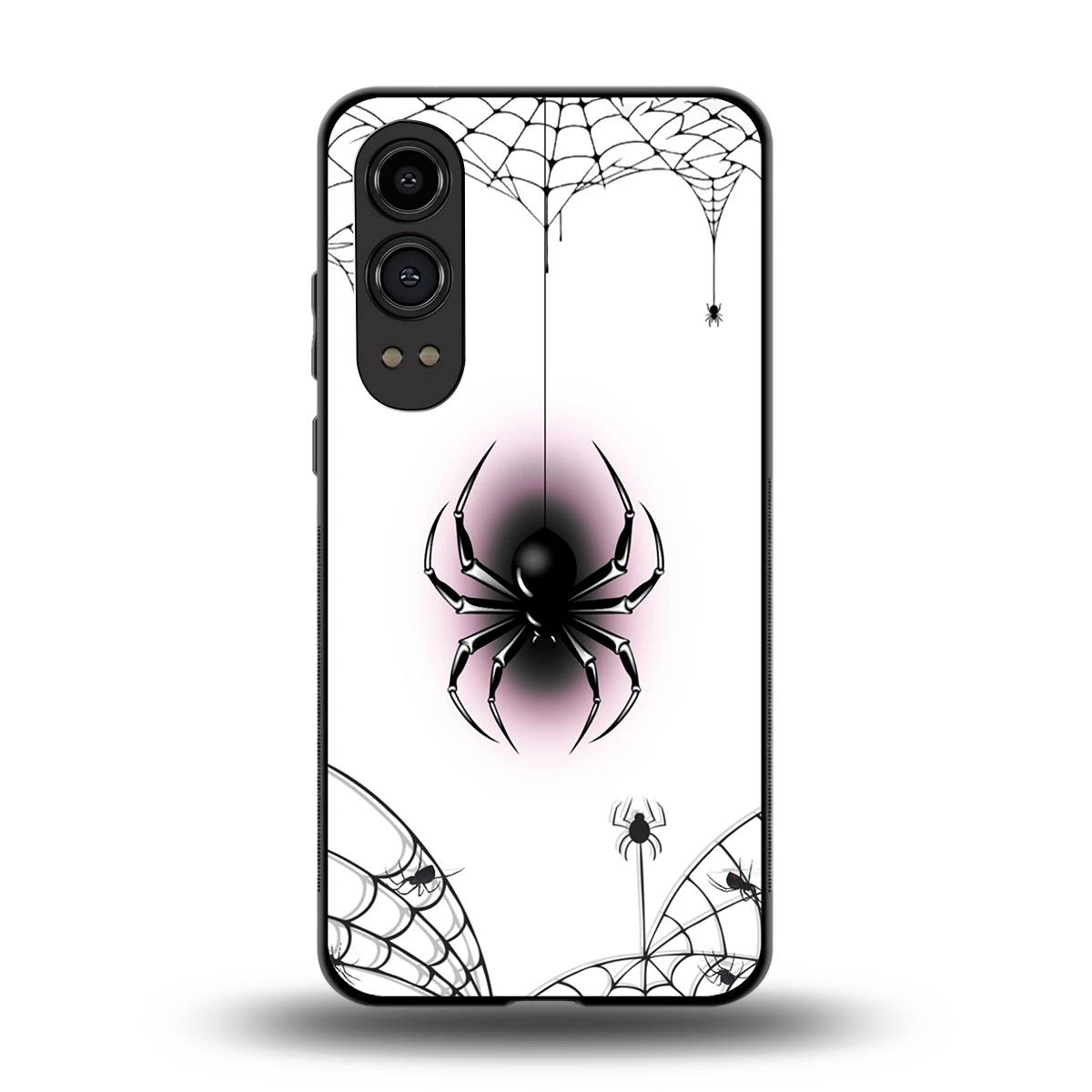 Webbed Wonder back phone cover | glass case for oneplus nord ce 4 lite