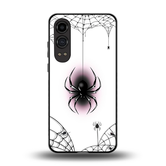 Webbed Wonder back phone cover | glass case for oneplus nord ce 4 lite
