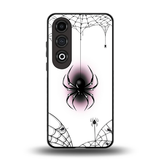 Webbed Wonder back phone cover | glass case for oneplus nord ce 4