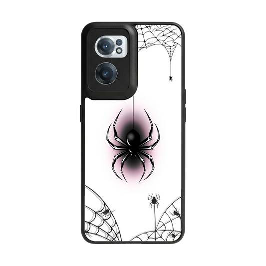 Webbed Wonder back phone cover | glass case for oneplus nord ce 2