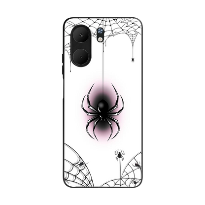 Webbed Wonder back phone cover | glass case for oppo a5x 5g