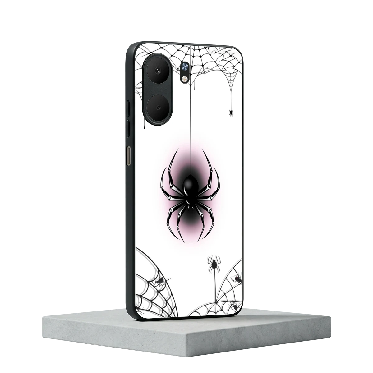 Webbed Wonder oppo a5x 5g mobile cover | shockproof glass phone case