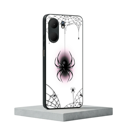 Webbed Wonder oppo a5x 5g mobile cover | shockproof glass phone case
