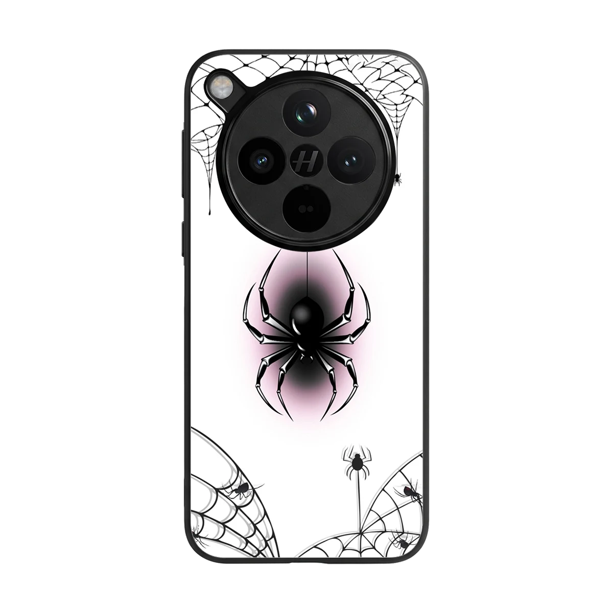 Webbed Wonder back phone cover | glass case for oppo find x8