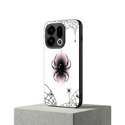 Webbed Wonder oppo find x9 mobile cover | shockproof glass phone case
